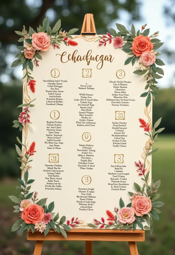 26 Seating Chart Wedding Ideas That Wow Your Guests - 25. Puzzle Seating Chart