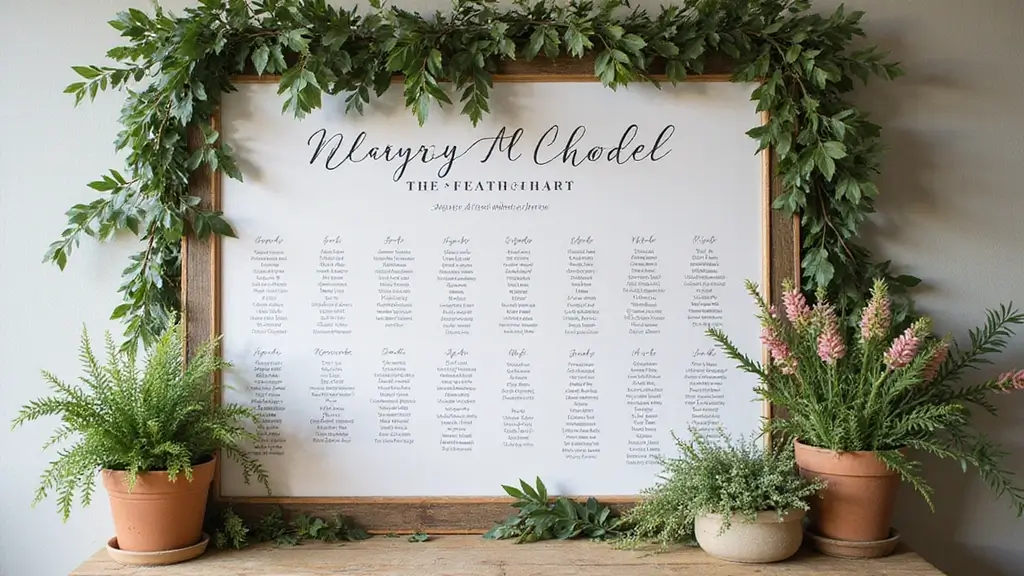 26 Seating Chart Wedding Ideas That Wow Your Guests
