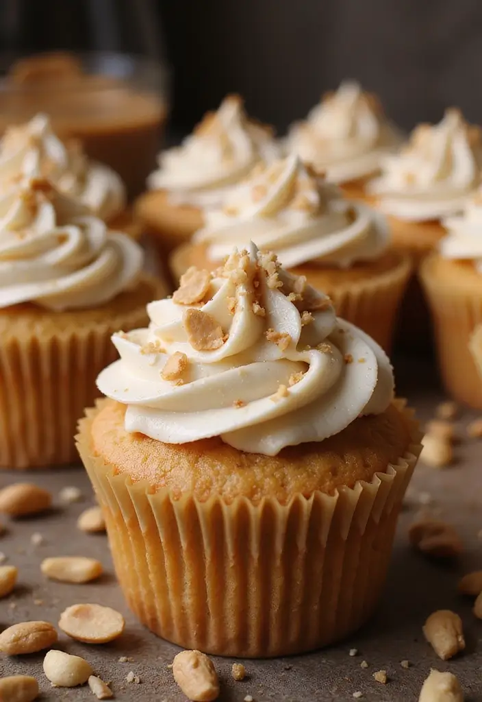 27 Anniversary Cupcake Ideas That Celebrate Sweetly - 13. Peanut Butter Cup Love