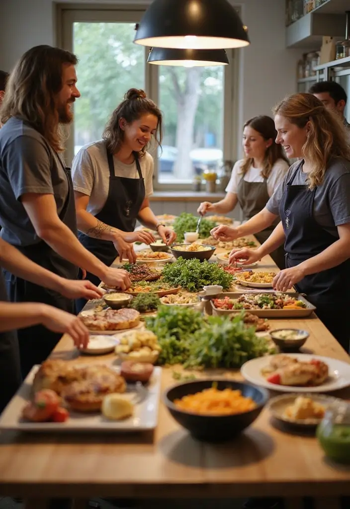 27 Date Night Bridal Shower Ideas That Are Unique - 13. Zero-Waste Cooking Challenge