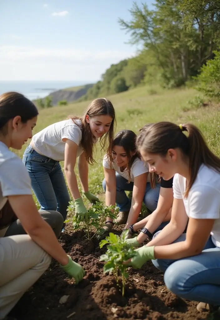 27 Date Night Bridal Shower Ideas That Are Unique - 17. Community Volunteer Day