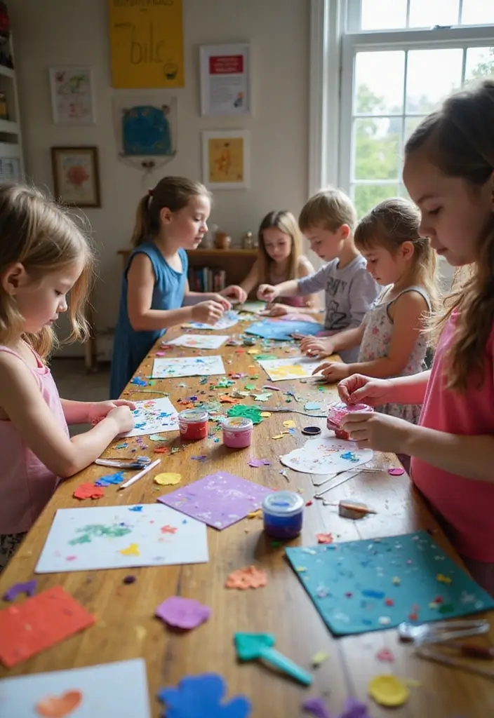 27 Date Night Bridal Shower Ideas That Are Unique - 2. Eco-Friendly Craft Night