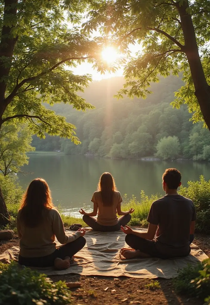 27 Date Night Bridal Shower Ideas That Are Unique - 23. Nature Meditation Retreat