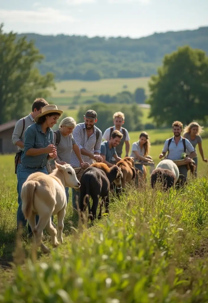 27 Date Night Bridal Shower Ideas That Are Unique - 6. Rustic Farm Tour