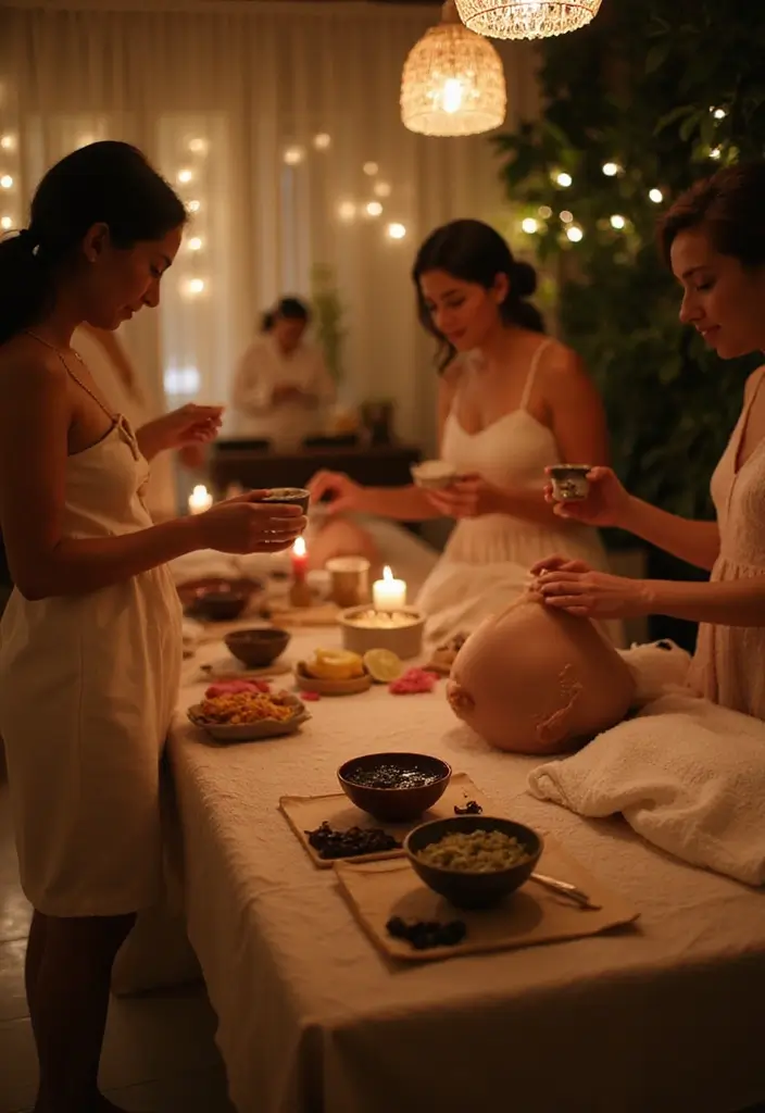 27 Date Night Bridal Shower Ideas That Are Unique - 8. Spa Night with Eco-Products