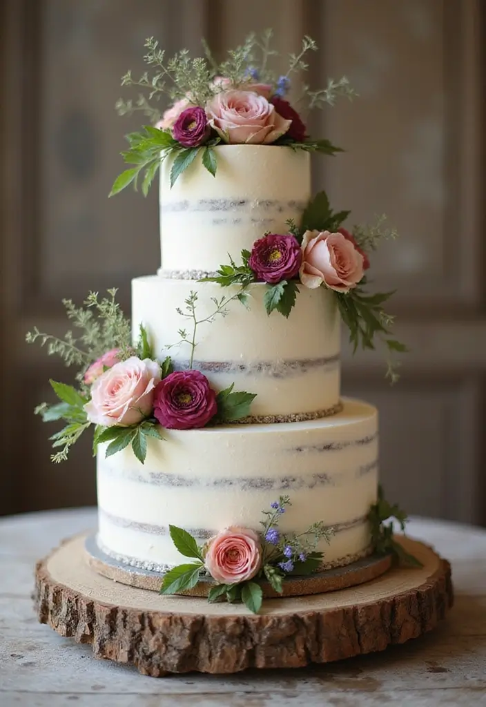 27 Eco-Friendly 35th Wedding Anniversary Party Ideas To Celebrate Love - 13. Eco-Friendly Cake