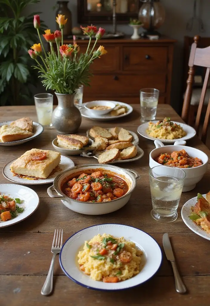 27 Eco-Friendly 35th Wedding Anniversary Party Ideas To Celebrate Love - 20. Family Recipe Sharing