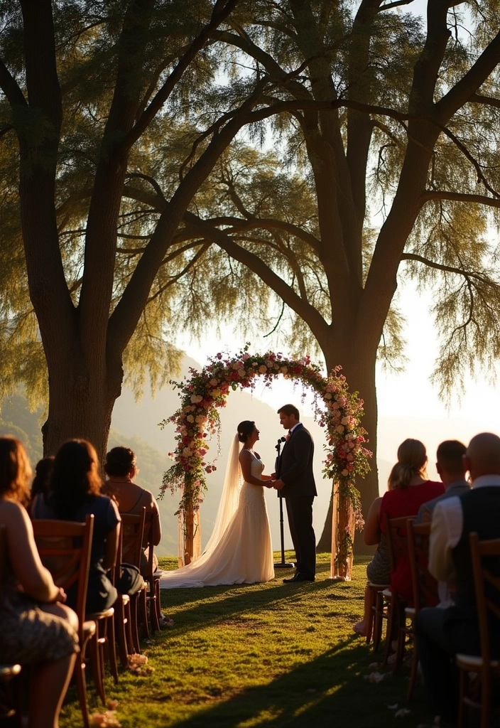 27 Eco-Friendly Wedding Hashtag Ideas That Go Viral - 1. #LoveUnderTheTrees