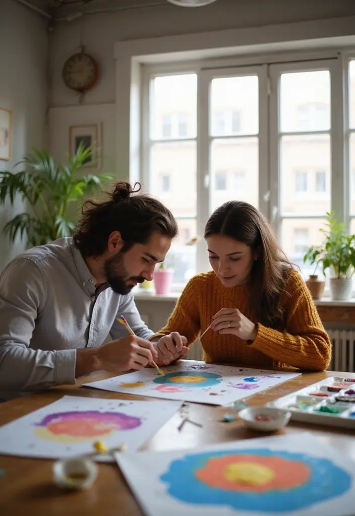 27 Engagement Photos Ideas That Tell Your Love Story - 8. Artsy Loft Vibes