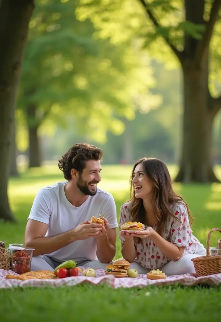 27 Engagement Photos Ideas That Tell Your Love Story - 9. A Day in the Park