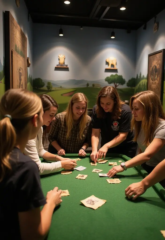 27 Golf Themed Bridal Shower Ideas That Are Unique And Fun - 21. A Golf Course Inspired Escape Room