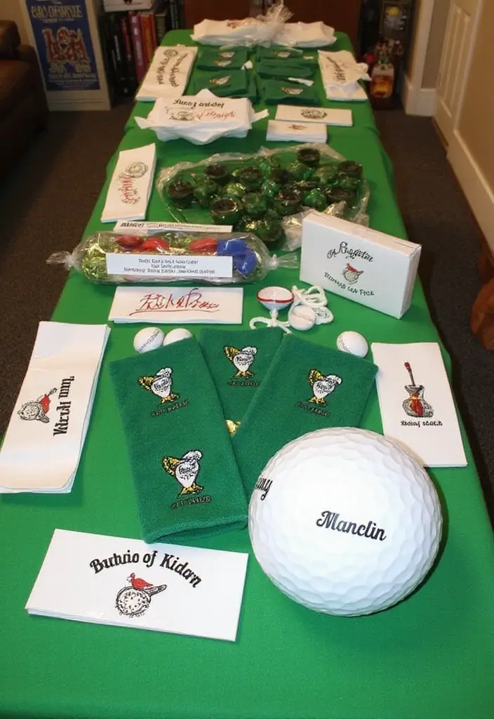 27 Golf Themed Bridal Shower Ideas That Are Unique And Fun - 24. Golf-Themed Game Prizes
