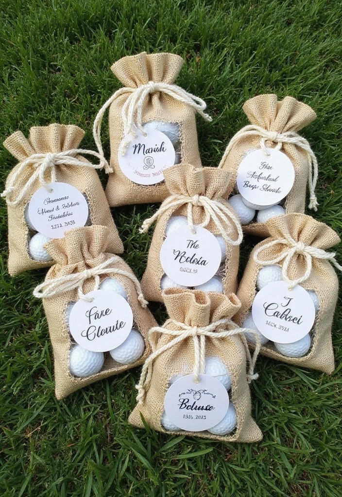 27 Golf Themed Bridal Shower Ideas That Are Unique And Fun - 4. Golf-Themed Favors