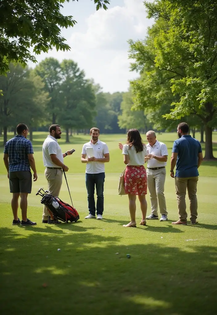 27 Golf Themed Bridal Shower Ideas That Are Unique And Fun - 7. Golf Course Scavenger Hunt