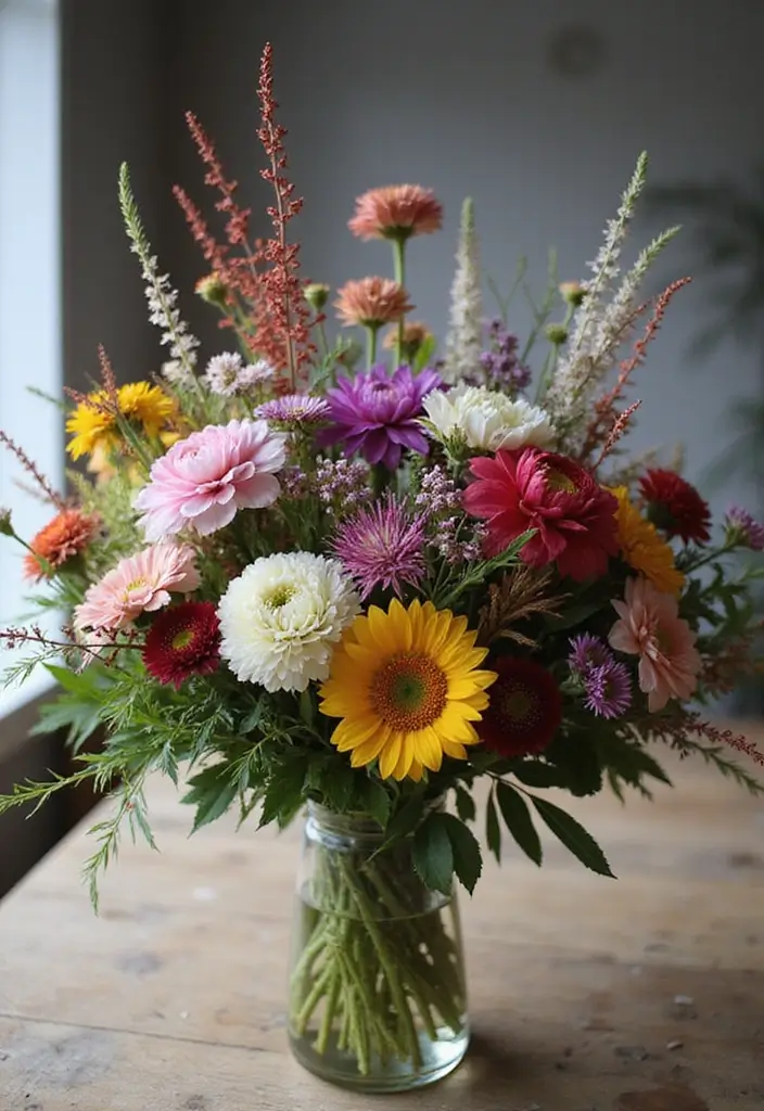 27 Ideas De Ramos De Flores Hermosas Y Originales - 1. Ramos de Flores Silvestres