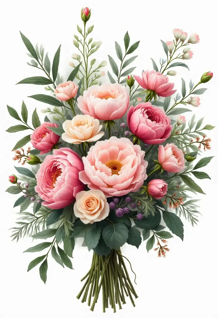 27 Ideas De Ramos De Flores Hermosas Y Originales - 11. Ramos de Flores de Jardín