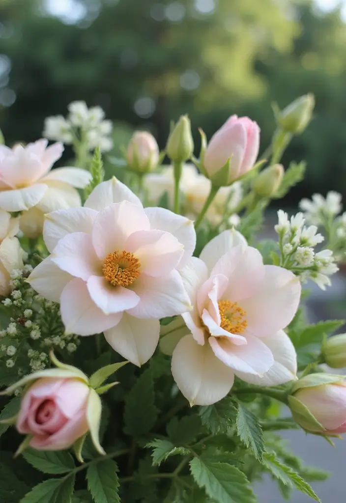 27 Ideas De Ramos De Flores Hermosas Y Originales - 19. Ramos de Flores en Color Pastel