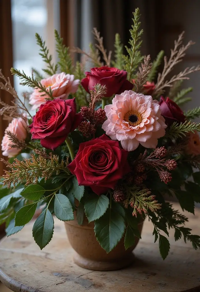 27 Ideas De Ramos De Flores Hermosas Y Originales - 25. Ramos de Flores para Bodas en Invierno