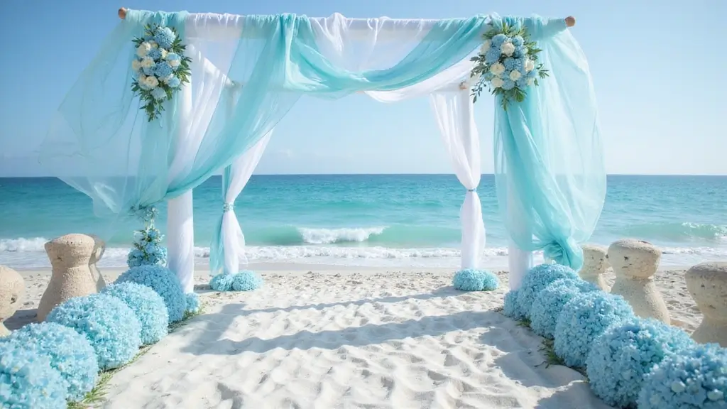 27 Light Blue Wedding Decorations Backdrop Ideas That Feel Dreamy