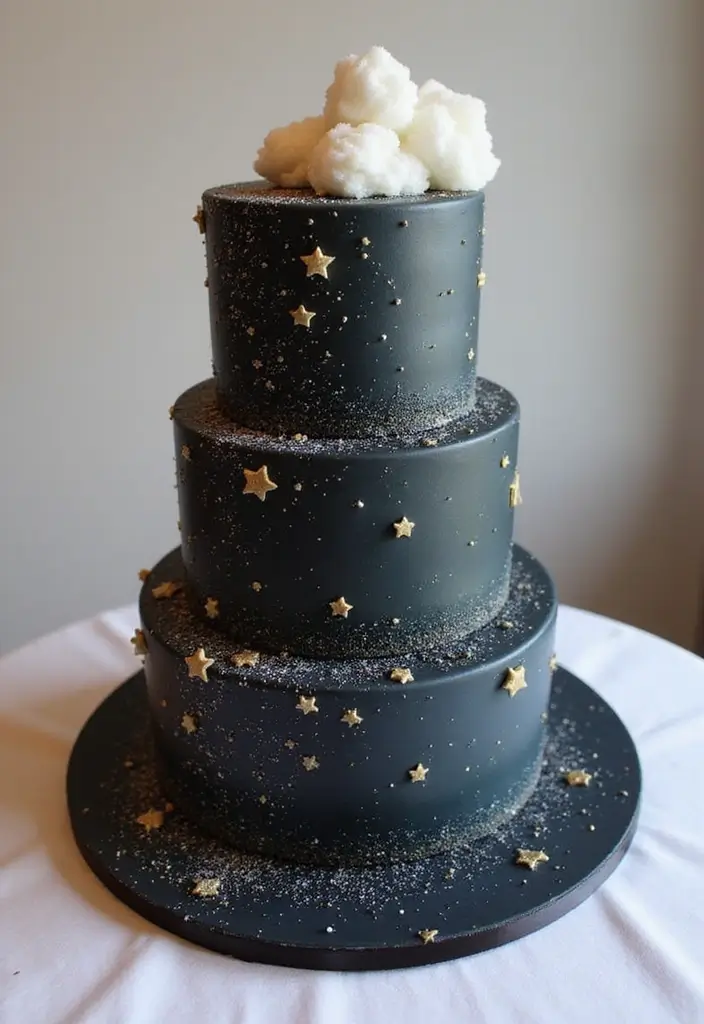 27 Moana Cake Ideas With Tropical Charm - 25. Moana’s Starry Adventure