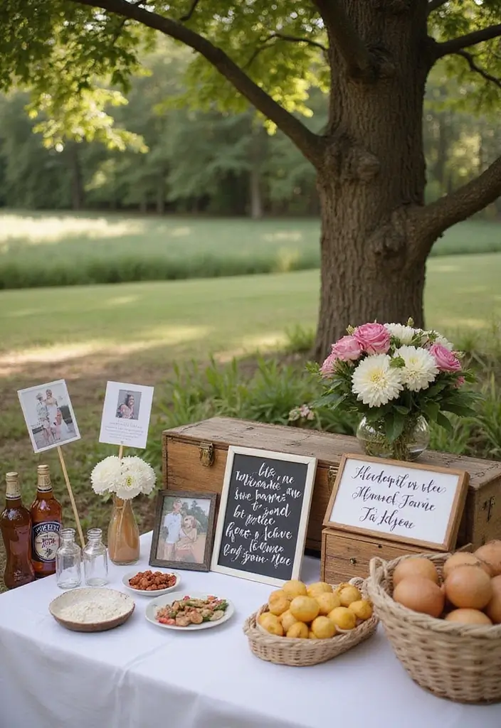 27 Picnic Wedding Ideas For Romantic Outdoor Ceremonies - 15. Personal Touches