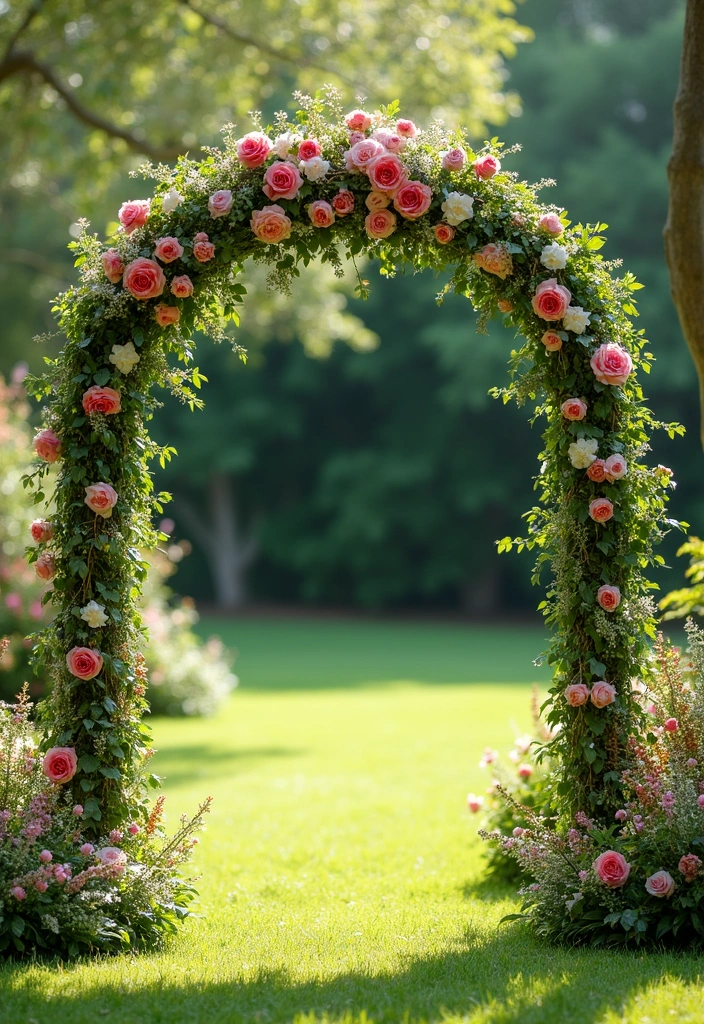 27 Picnic Wedding Ideas For Romantic Outdoor Ceremonies - 17. Outdoor Ceremony Arches