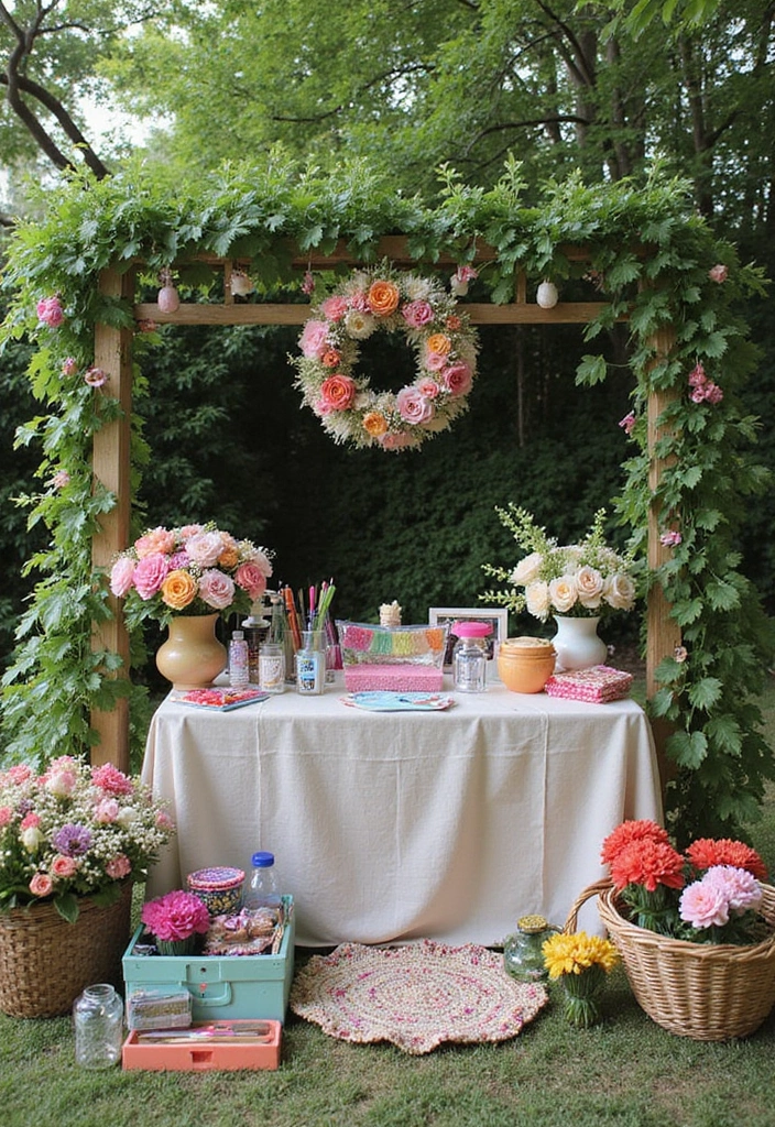 27 Picnic Wedding Ideas For Romantic Outdoor Ceremonies - 4. DIY Flower Crowns