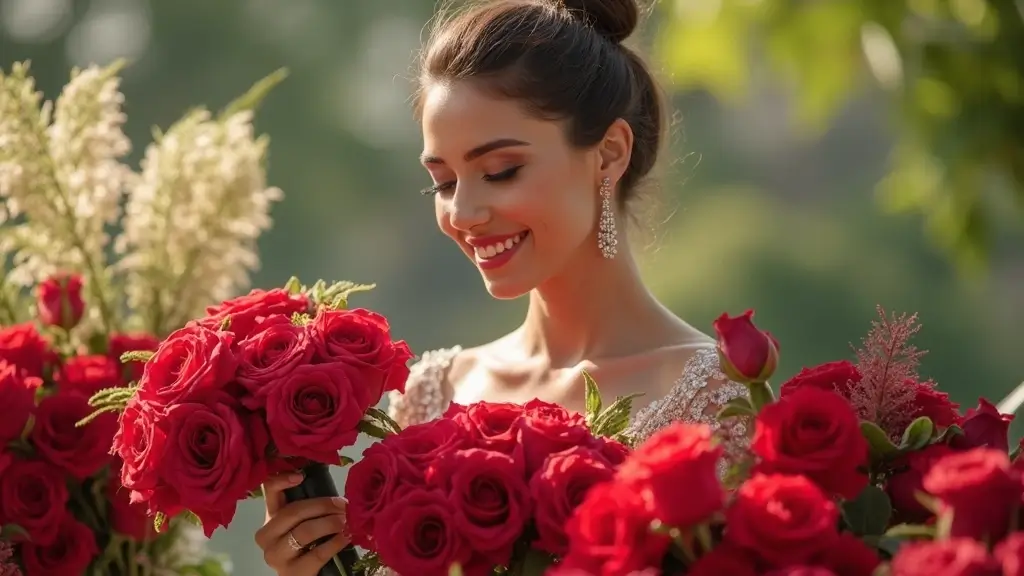 27 Red Prom Bouquet Ideas That Pop With Color