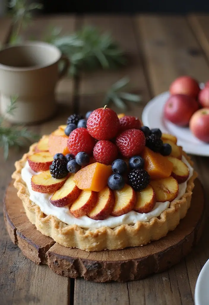 27 Simple Wedding Cake Ideas That Still Impress Guests - 9. Rustic Pie Cake