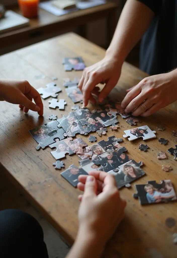 27 Thoughtful 30th Anniversary Ideas for Long-Distance Couples - 17. Design a Custom Puzzle