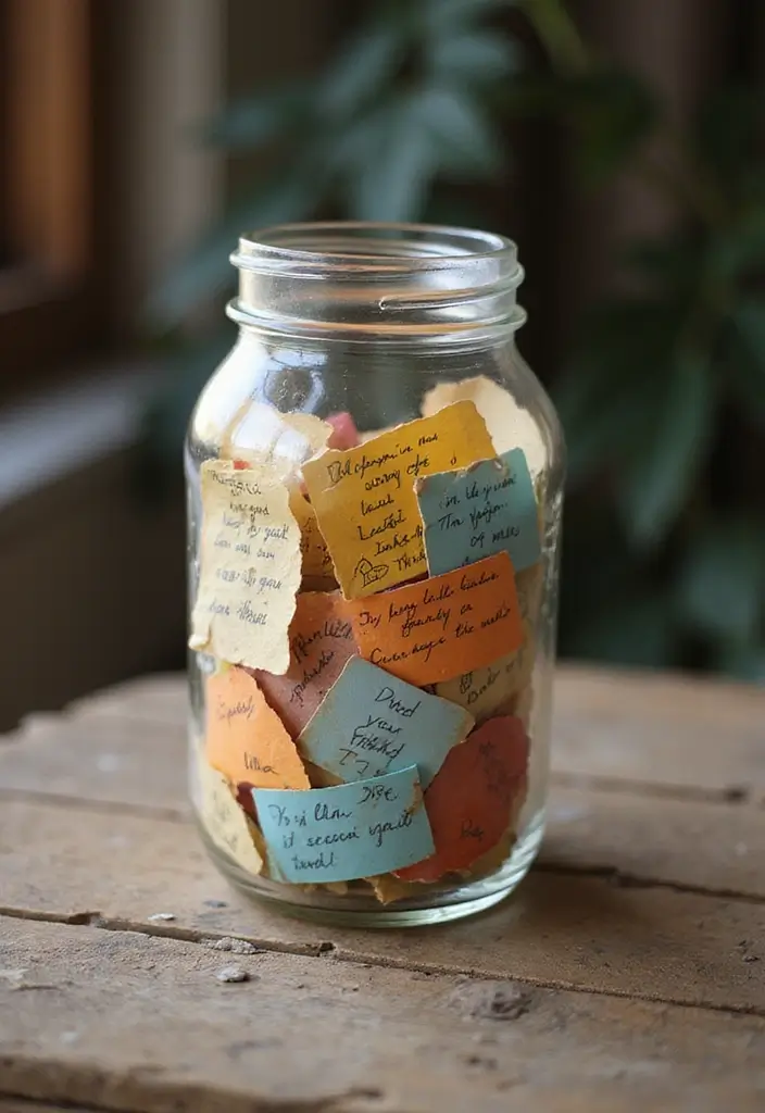 27 Thoughtful 30th Anniversary Ideas for Long-Distance Couples - 8. Memory Jar