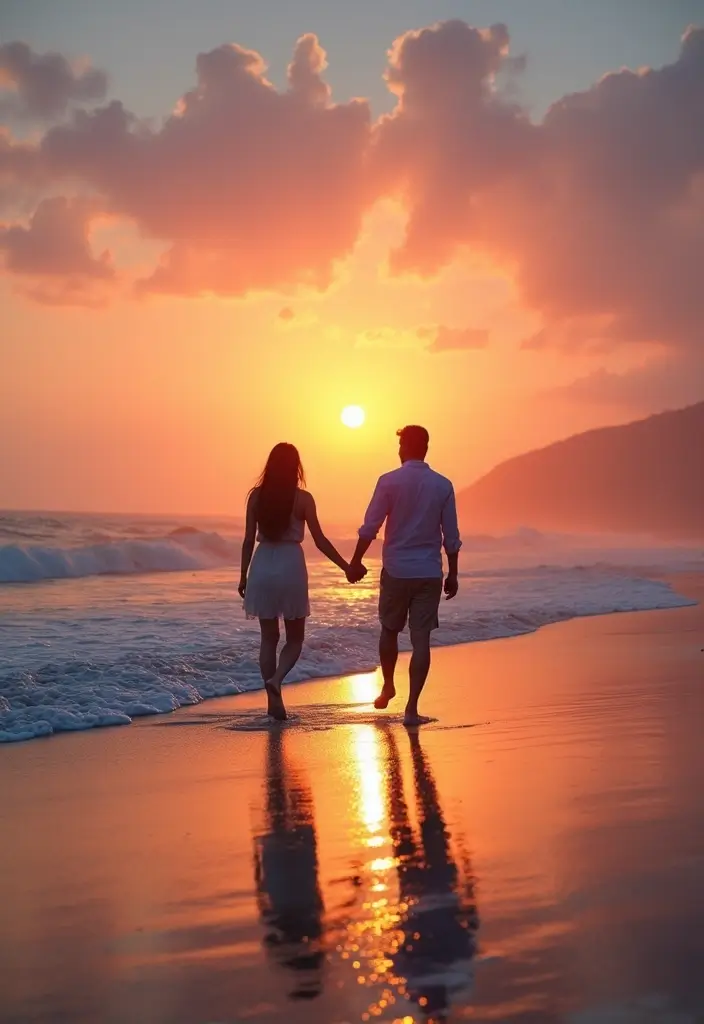 27 Wedding Pose Ideas That Look Natural and Timeless - 2. Walking Hand in Hand