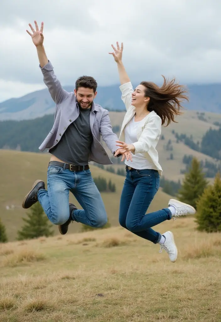 27 Wedding Pose Ideas That Look Natural and Timeless - 9. Playful Poses