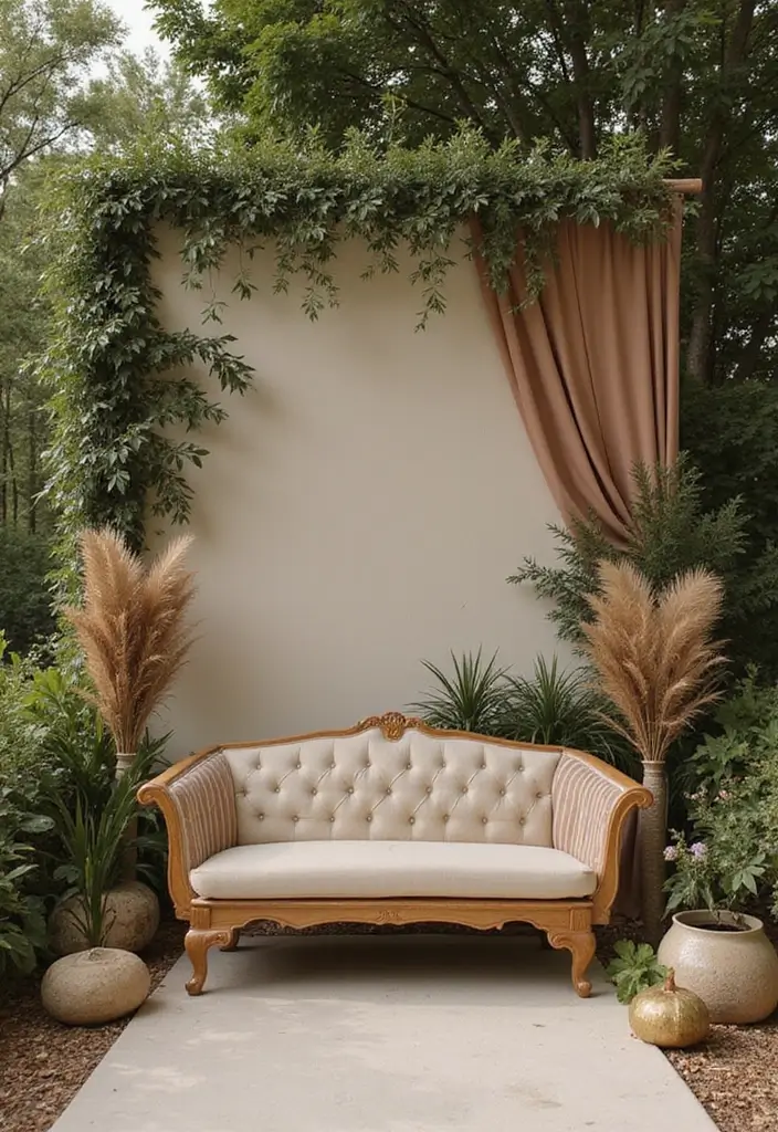 27 Wedding Stage Decoration Ideas That Wow Guests - 14. Earthy Color Palettes