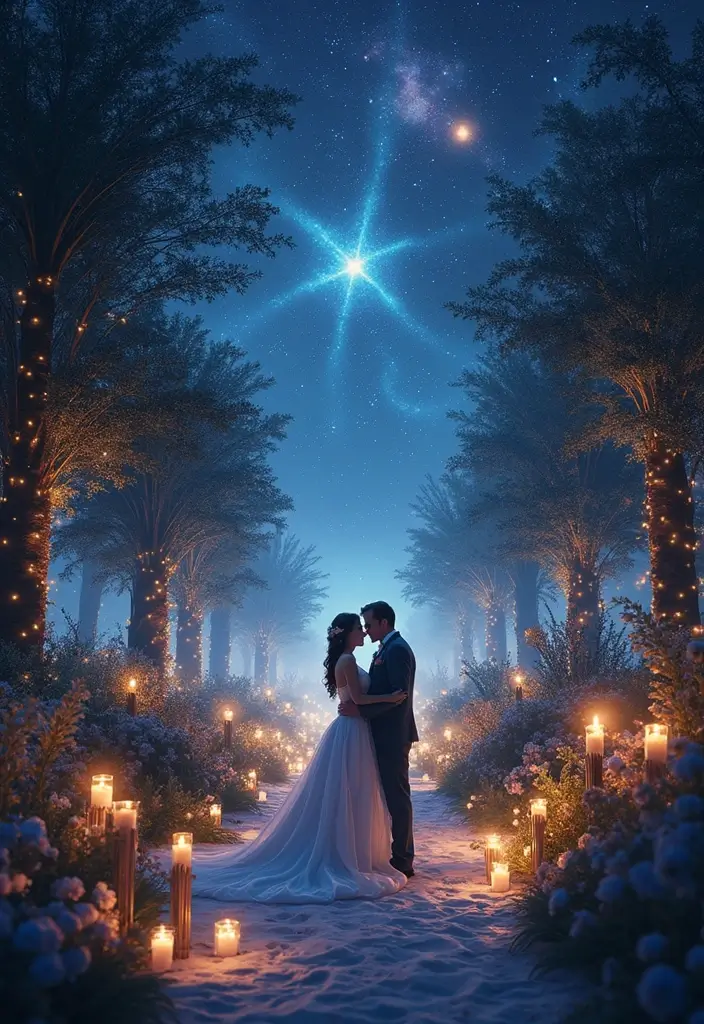 27 Wedding Theme Ideas That Match Every Couple’s Style - 10. Celestial Delights