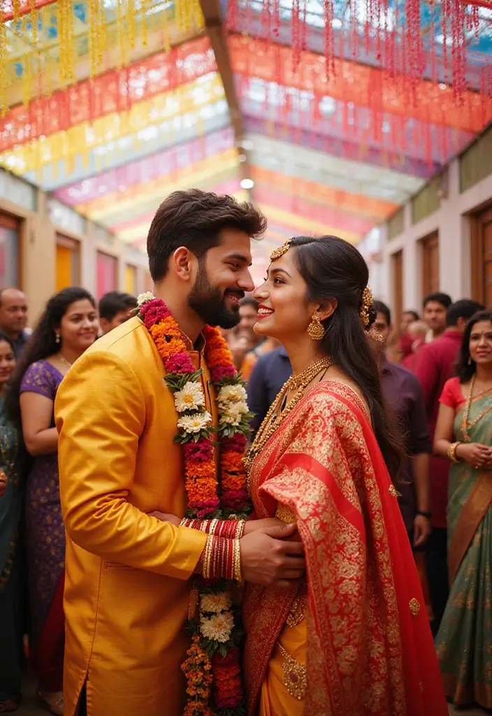 27 Wedding Theme Ideas That Match Every Couple’s Style - 27. Festival of Colors