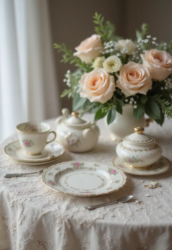 27 Wedding Theme Ideas That Match Every Couple’s Style - 4. Vintage Romance