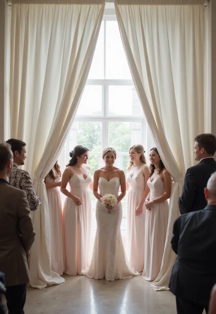 28 Bridal Party Entrance Ideas That Wow the Crowd - 20. The Grand Reveal