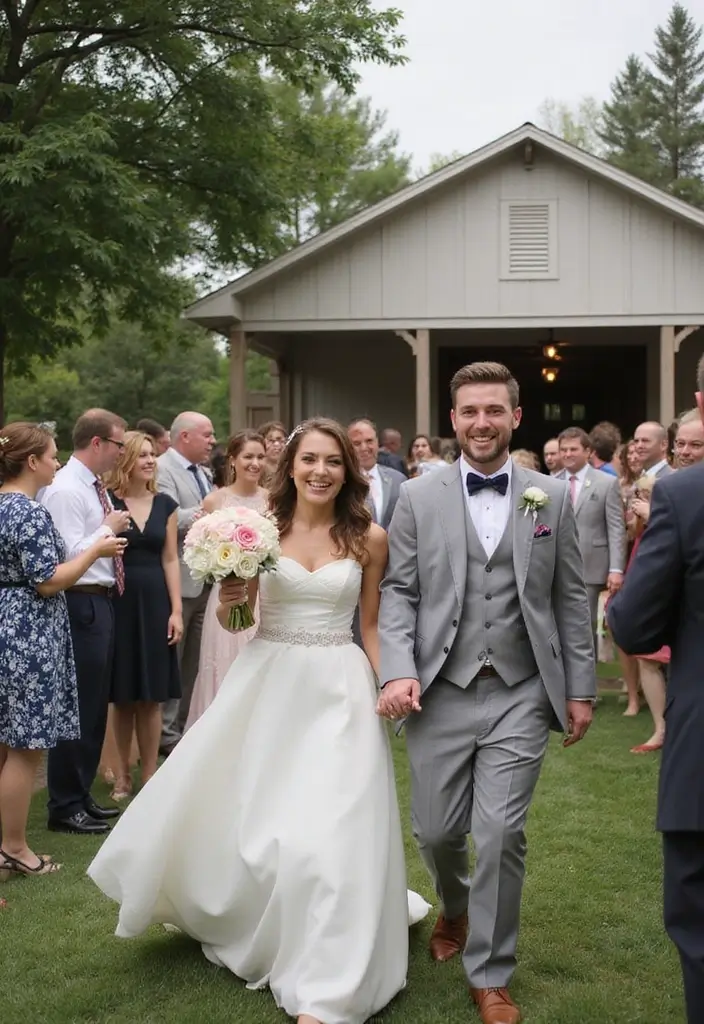 28 Bridal Party Entrance Ideas That Wow the Crowd - 23. The Slow Motion Entrance