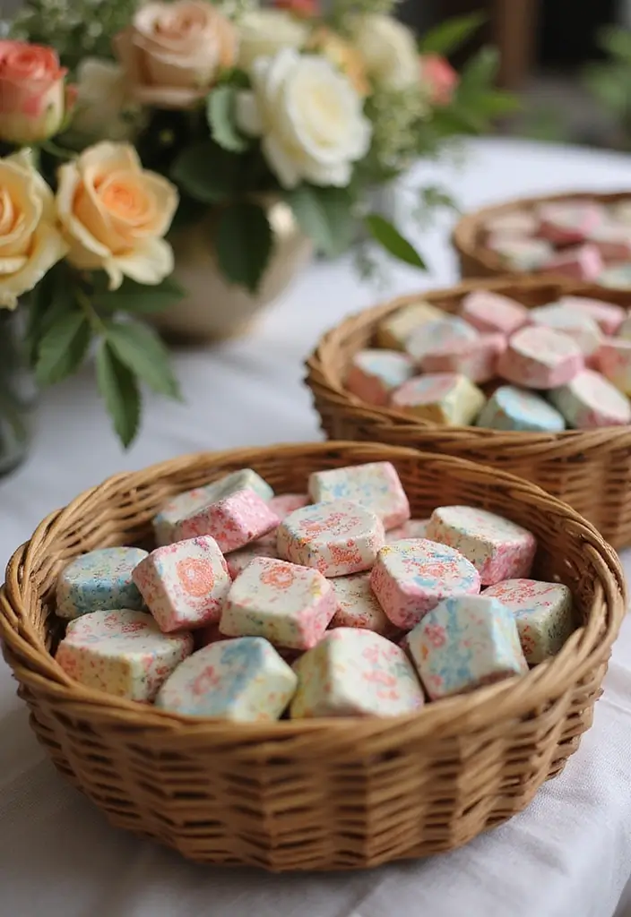 28 Eco-Friendly Indian Wedding Tray Ideas That Look Beautiful - 14. Woven Palm Baskets