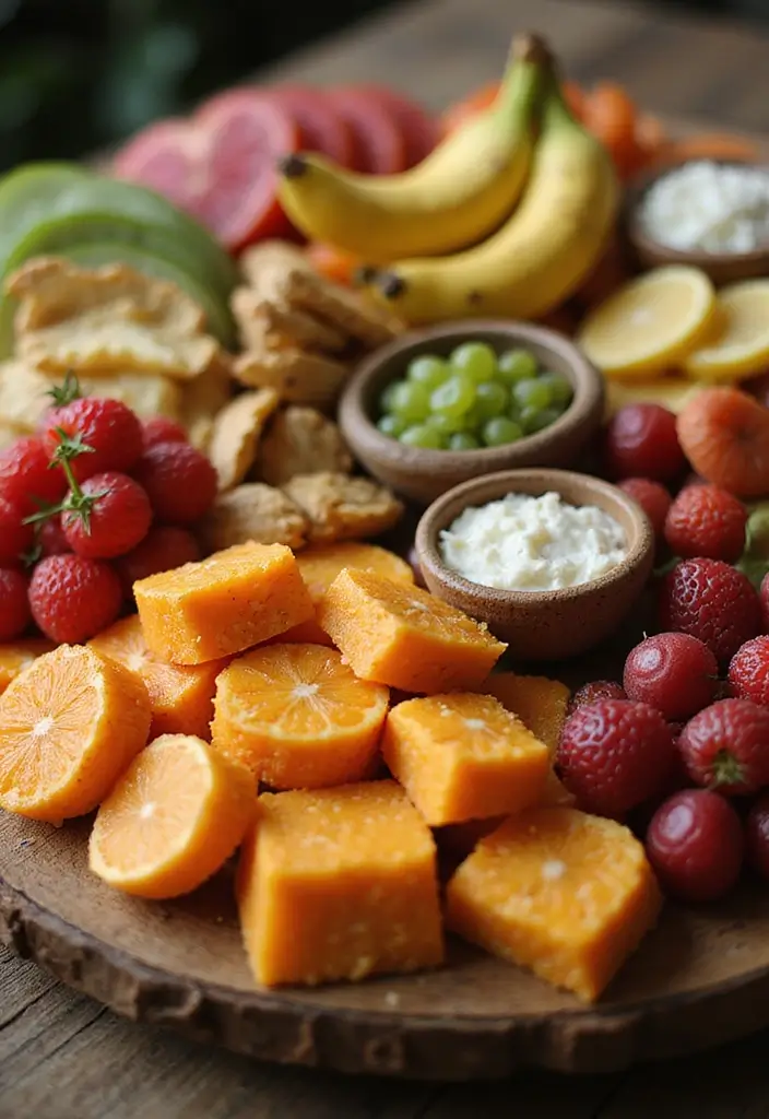 28 Eco-Friendly Indian Wedding Tray Ideas That Look Beautiful - 15. Rustic Snack Boards