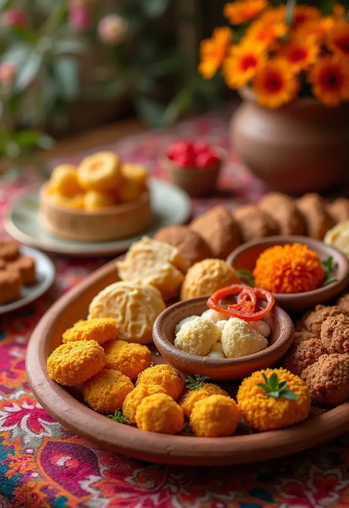 28 Eco-Friendly Indian Wedding Tray Ideas That Look Beautiful - 2. Terracotta Elegance