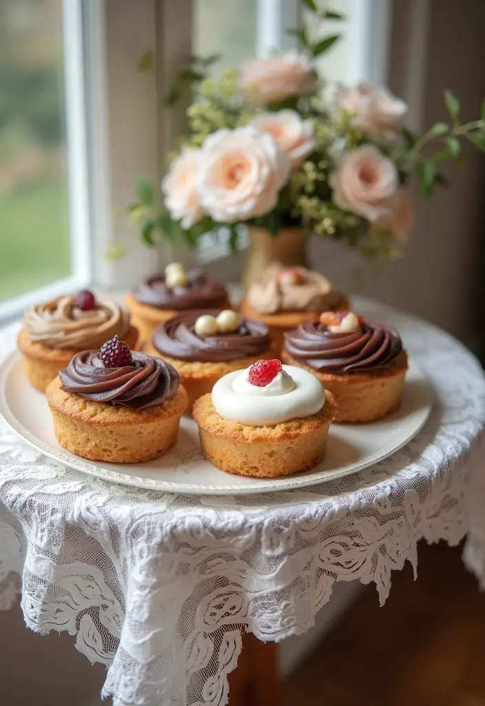 28 Eco-Friendly Indian Wedding Tray Ideas That Look Beautiful - 22. Elegant Lace-Covered Trays