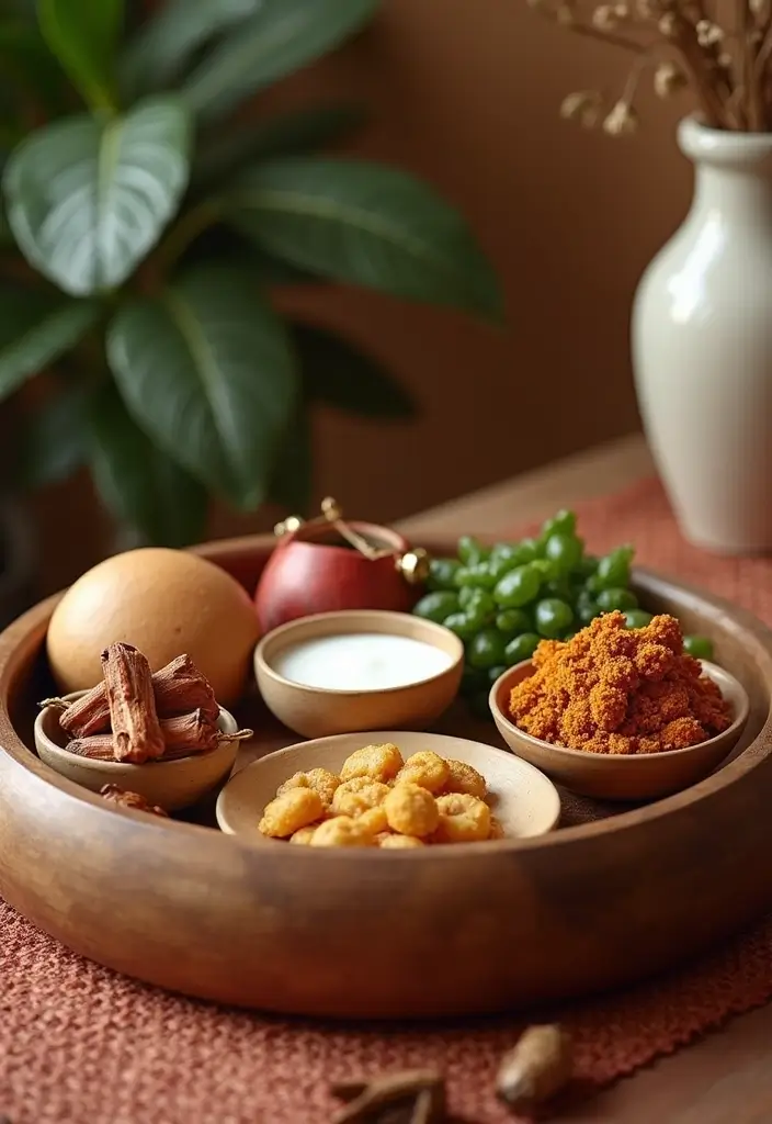 28 Eco-Friendly Indian Wedding Tray Ideas That Look Beautiful - 24. Terrific Teak Trays