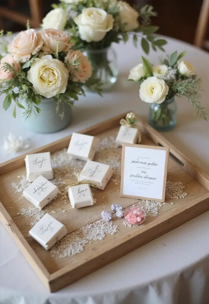 28 Eco-Friendly Indian Wedding Tray Ideas That Look Beautiful - 4. Upcycled Wooden Trays