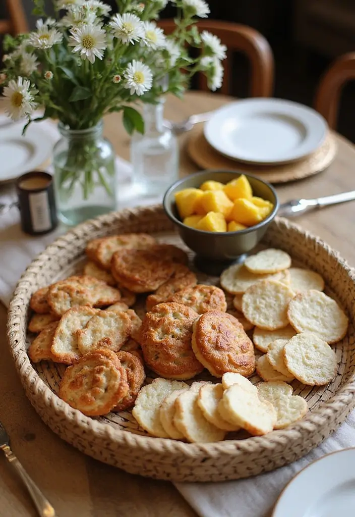 28 Eco-Friendly Indian Wedding Tray Ideas That Look Beautiful - 6. Handwoven Rattan Trays