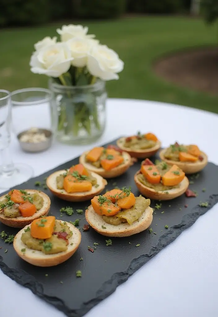 28 Eco-Friendly Indian Wedding Tray Ideas That Look Beautiful - 7. Slate Stone Trays