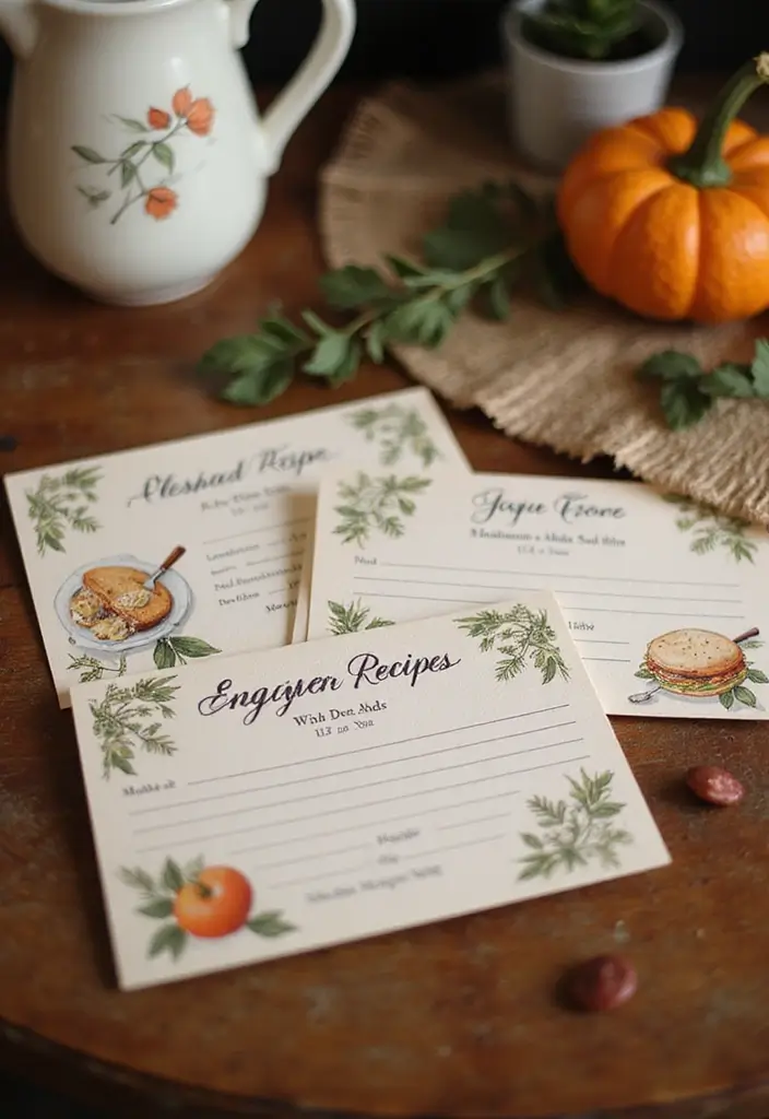 28 Engagement Card Ideas That Feel Personal - 22. Recipe Cards for Love