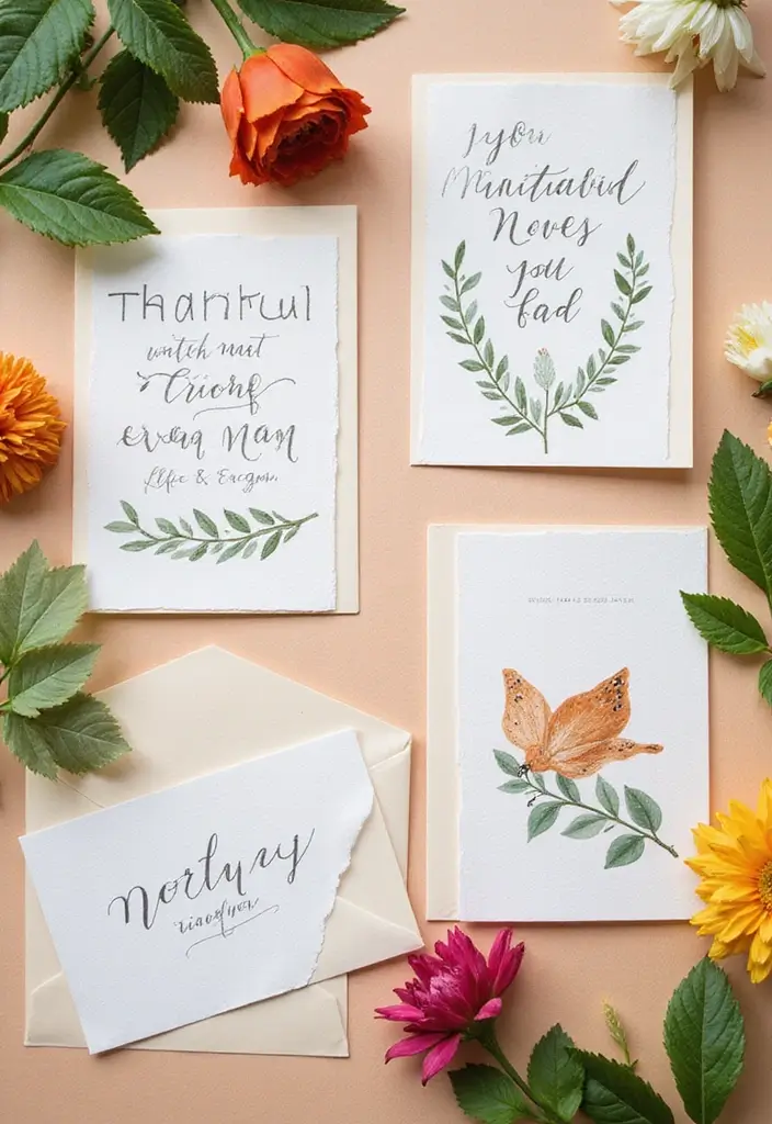 28 Engagement Card Ideas That Feel Personal - 24. Gratitude Cards