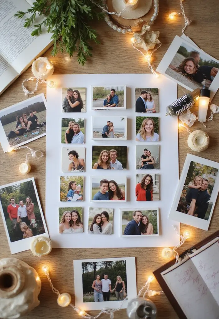 28 Engagement Card Ideas That Feel Personal - 6. Photo Collage Cards